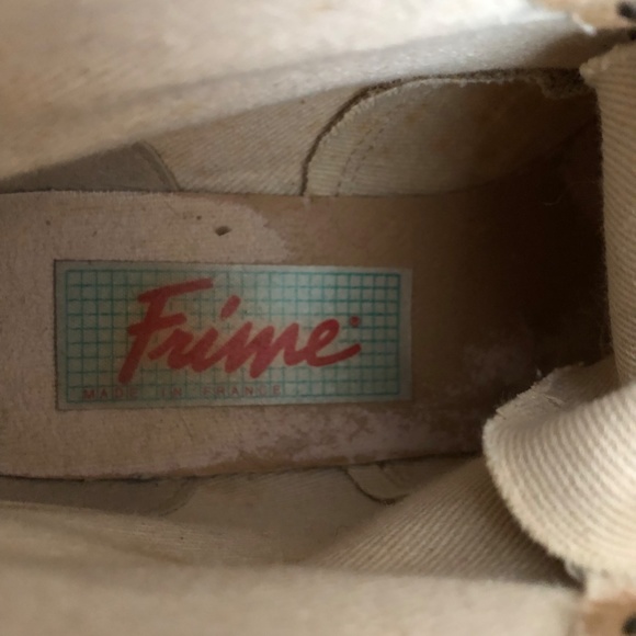 Frime Lace Up Ankle Boots Size 6 - Picture 5 of 6